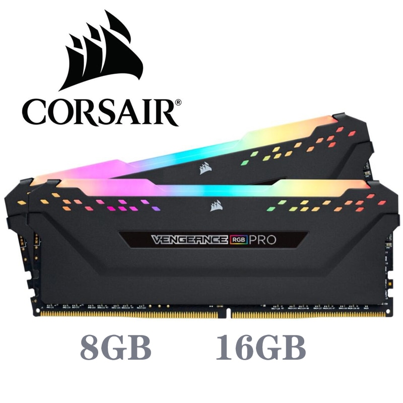 CORSAIR-ddr4 pc4 ram 8GB 3000MHz RGB PRO DIMM ..